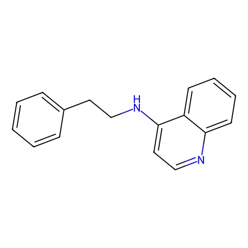 N-phenethylquinolin-4-amine structure