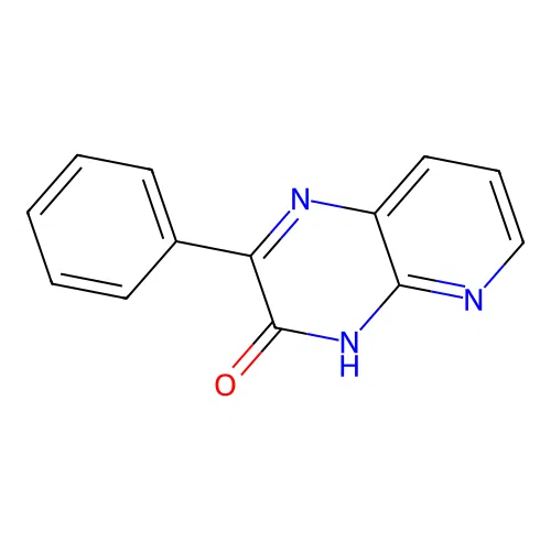 Pyrido[2,3-b]pyrazin-3(4H)-one, 2-phenyl- structure