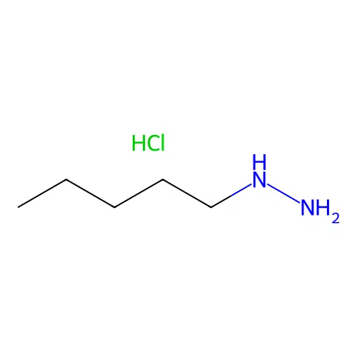 n-Pentylhydrazine hydrochloride structure