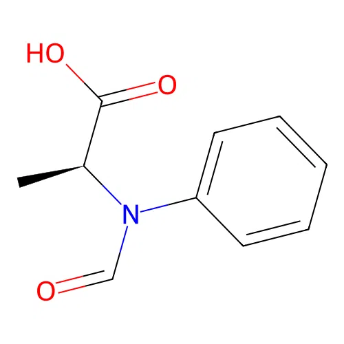 phenyl-N-formylalanine structure