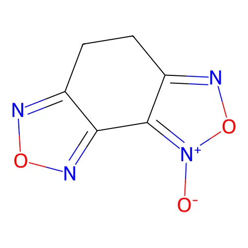 4,5-Dihydro[1,2,5]oxadiazolo[3,4-e][2,1,3]benzoxadiazole 1-oxide structure