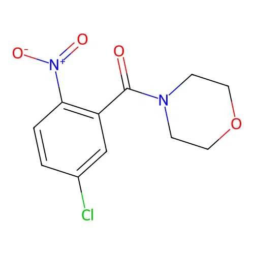 N-(2-Nitro-5-chlorobenzoyl)morpholine structure