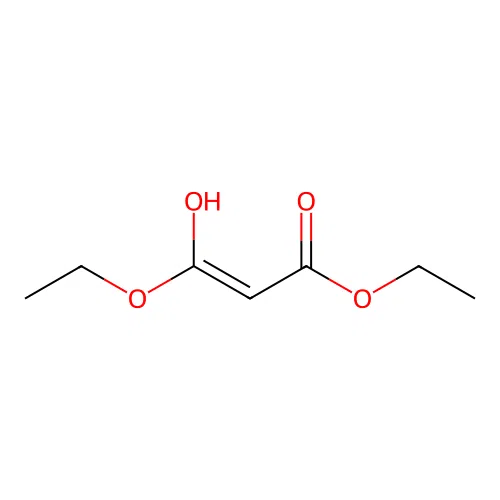 Ethyl 3-ethoxy-3-hydroxyprop-2-enoate structure