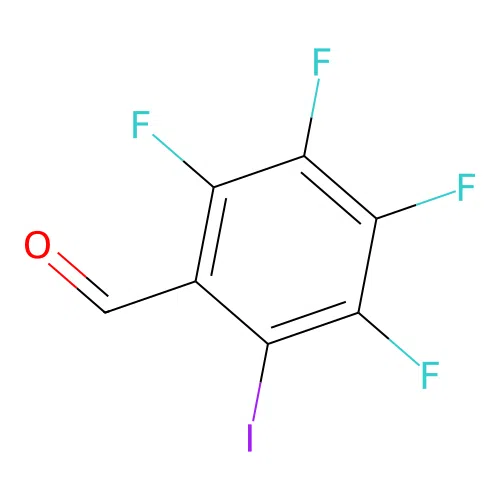 2-Iodotetrafluorobenzaldehyde structure