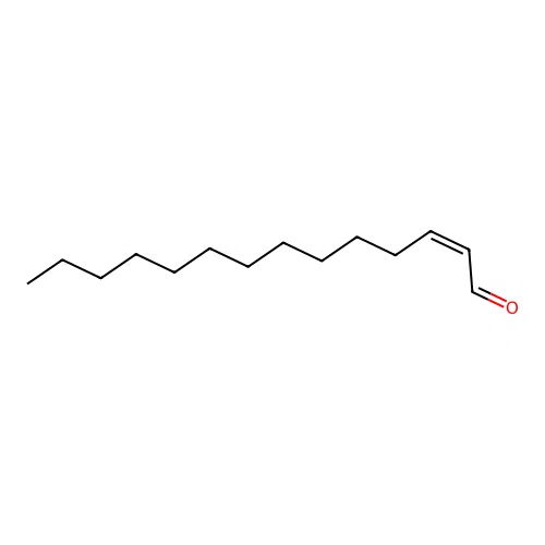 (Z)-2-Tetradecenal structure