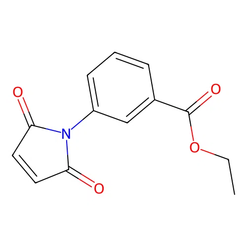 ethyl 3-(2,5-dioxo-2,5-dihydro-1H-pyrrol-1-yl)benzoate structure