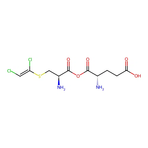 Glutamyl-S-(1,2-dichlorovinyl)cysteine structure