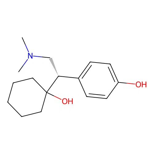 O-Desmethylvenlafaxine, (+)- structure