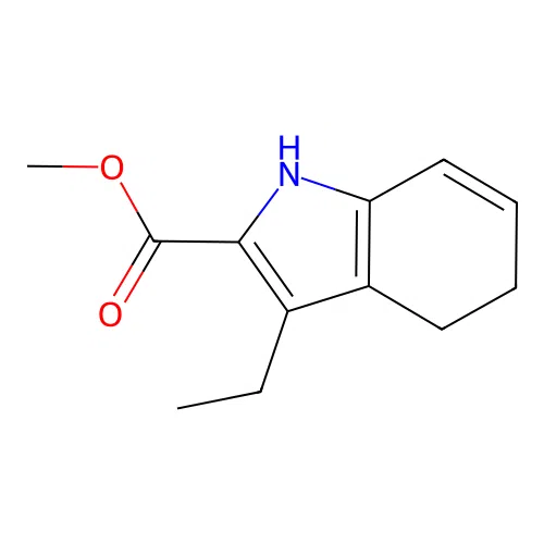 methyl 3-ethyl-4,5-dihydro-1H-indole-2-carboxylate structure