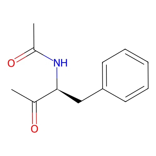 N-[(2S)-3-oxo-1-phenylbutan-2-yl]acetamide structure