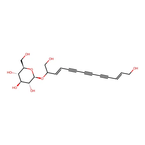 Bipinnatpolyacetyloside structure