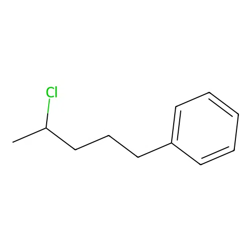 (4-Chloropentyl)benzene structure