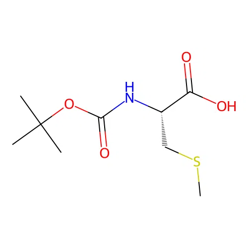 Boc-cys(ME)-OH structure