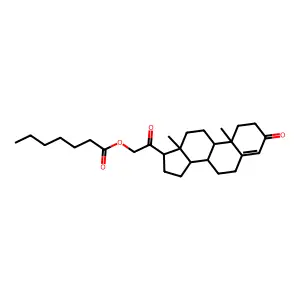 Desoxycortone enanthate structure