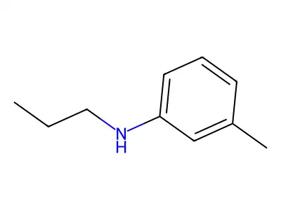 N-Propyl-m-toluidine structure