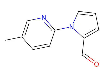 1-(5-Methyl-pyridin-2-yl)-1H-pyrrole-2-carbaldehyde structure