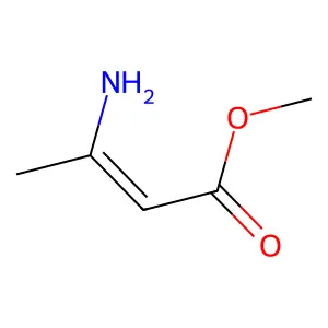 Methyl 3-aminobut-2-enoate structure