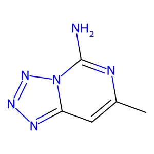 7-Methyltetrazolo[1,5-c]pyrimidin-5-amine structure