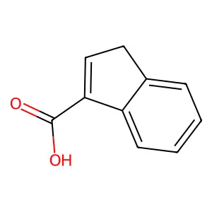 1H-indene-3-carboxylic acid structure