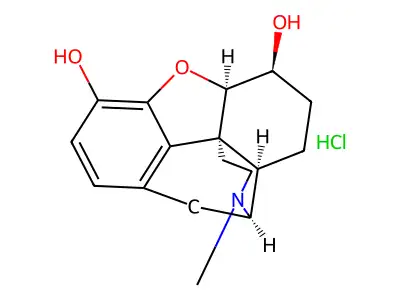 Dihydromorphine structure