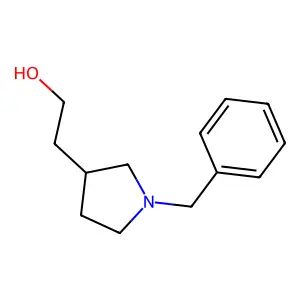 (R)-2-(1-benzylpyrrolidin-3-yl)ethanol structure
