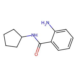 2-amino-N-cyclopentylbenzamide structure