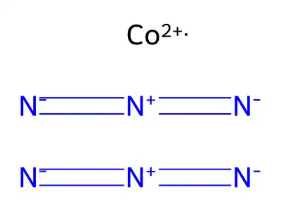 Diazidocobalt(II) structure