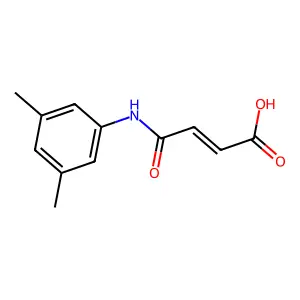 3-[(3,5-Dimethylphenyl)carbamoyl]prop-2-enoic acid structure