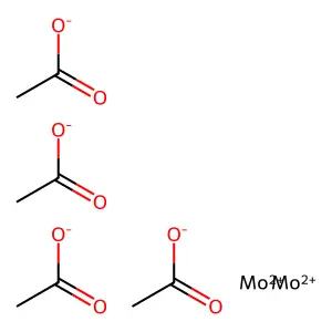 Dimolybdenum tetraacetate structure