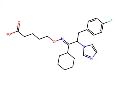 CAS 142223-44-7 - C23H30FN3O3 structure