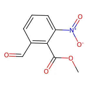 Methyl 2-formyl-6-nitrobenzoate structure