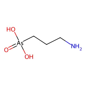3-Aminopropylarsonic acid structure