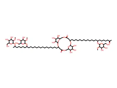 Cycloviracin B2 structure