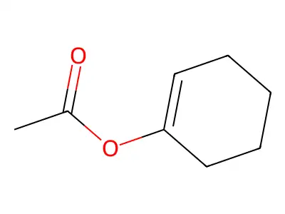 Cyclohexene-1-yl acetate structure