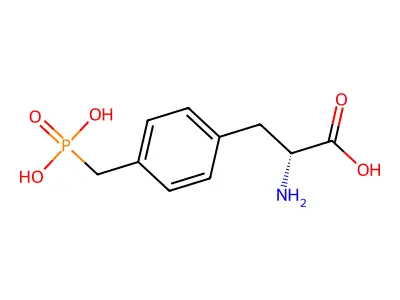 4-Phosphonomethylphenylalanine structure