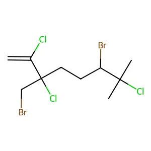 6-Bromo-3-(bromomethyl)-2,3,7-trichloro-7-methyloct-1-ene structure
