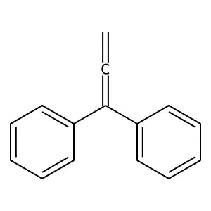 (1-Phenyl-1,2-propadienyl)benzene structure