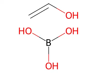 Boric acid--ethenol (1/1) structure