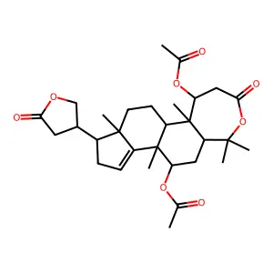 Kihadalactone B structure