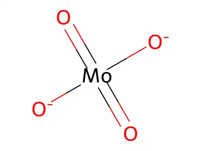 Molybdate ion structure