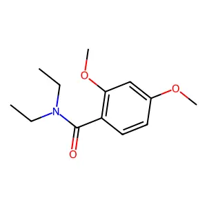N,N-diethyl-2,4-dimethoxybenzamide structure