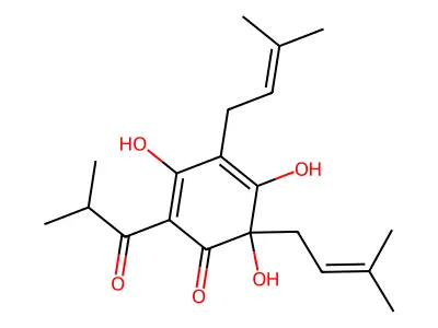 Cohumulone structure