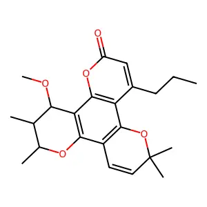 12-Methoxycalanolide B structure