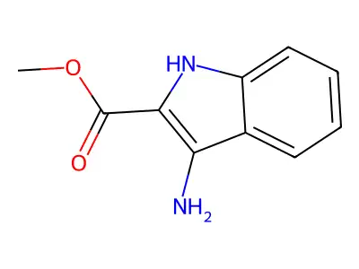 methyl 3-amino-1H-indole-2-carboxylate structure