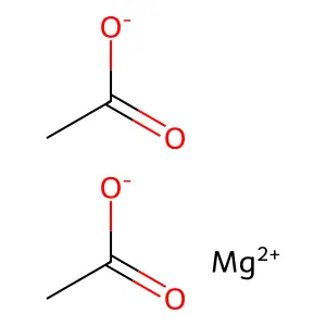 Magnesium Acetate structure