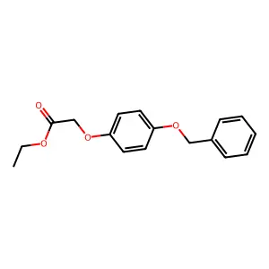 Ethyl [4-(Benzyloxy)phenoxy]acetate structure