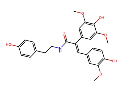 Squamosamide structure