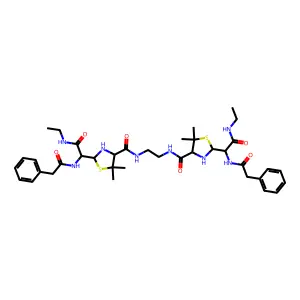 Penicillin Et(NH)2 dimer structure