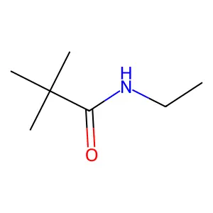 N-ethyl-2,2-dimethylpropanamide structure