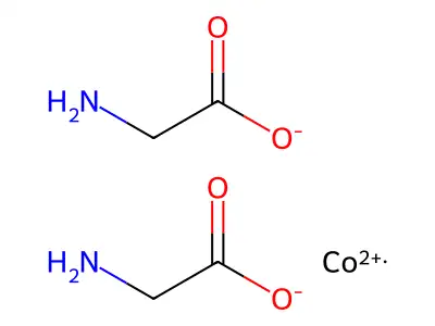 Glycine--cobalt (2/1) structure